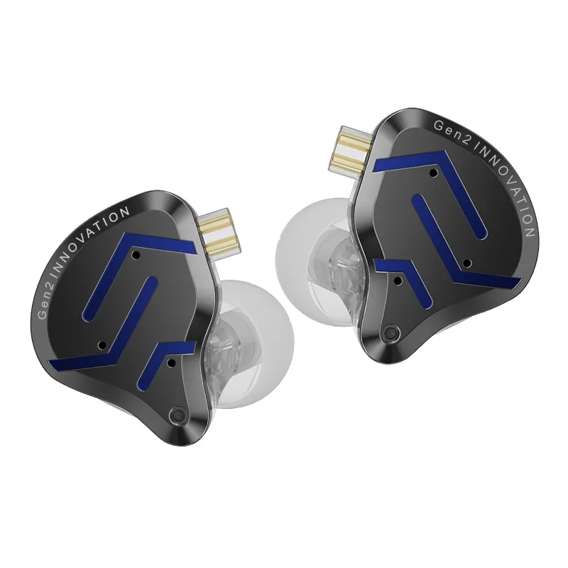 Imagem -06 - Kz-zsn Pro in Ear Hybrid Driver Fone de Ouvido Hifi Bass Earbuds Metal Monitor Esporte Headconjunto Fone de Ouvido Intercambiáveis 1ba Mais 1dd