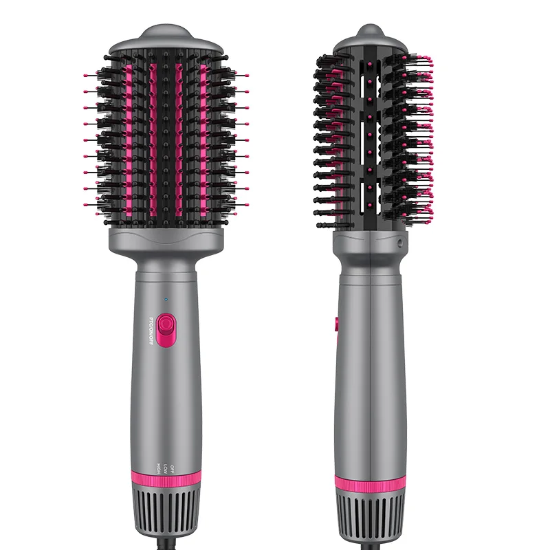 حار بيع PTC التدفئة Volumizer مجفف الشعر الأيونات السالبة ضربة فرشاة الطراز مع الخشن تستهدف فرشاة الهواء الساخن
