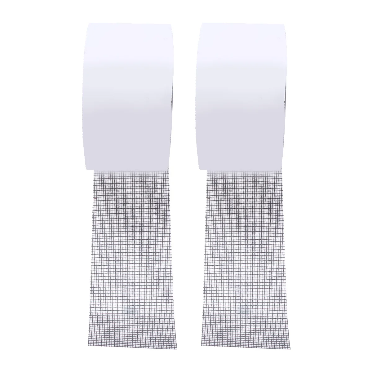 

2pcs Fiberglass Mesh Waterproof Adhesive Strong Viscosity Tear Resistant Fireproof Patch For Door Window Screen Repair Kit Easy