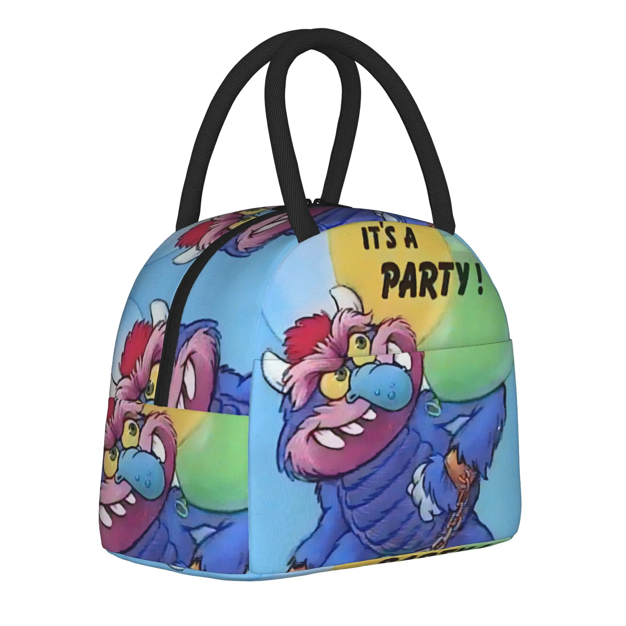 My Pet Monsters Cartoon Merch Insulated Lunch Bag For School  Food Storage Bag Portable Cooler Thermal Bento Box
