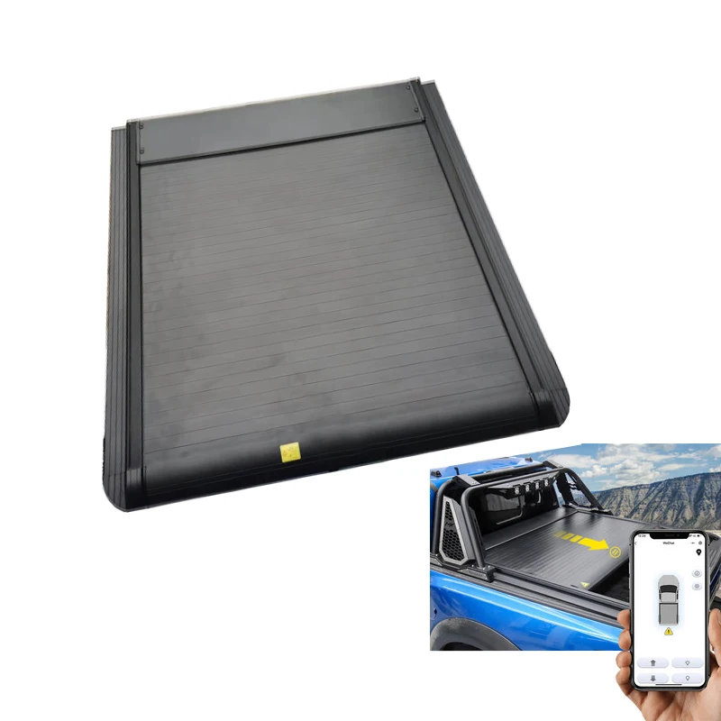 high quality hard top aluminium alloy retractable tonneau cover roller shutter lid truck pick up bed covers for mazda bt-50