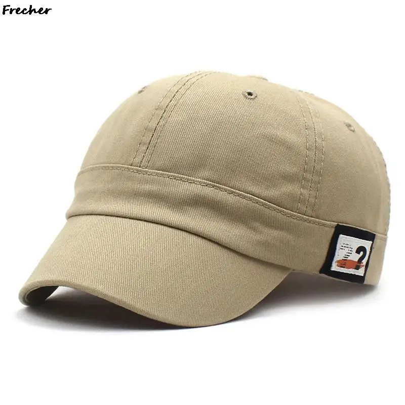 Casquette pare-soleil en coton respirant pour hommes et femmes, chapeaux de baseball décontractés, casquettes à visières courtes, chapeau de sport