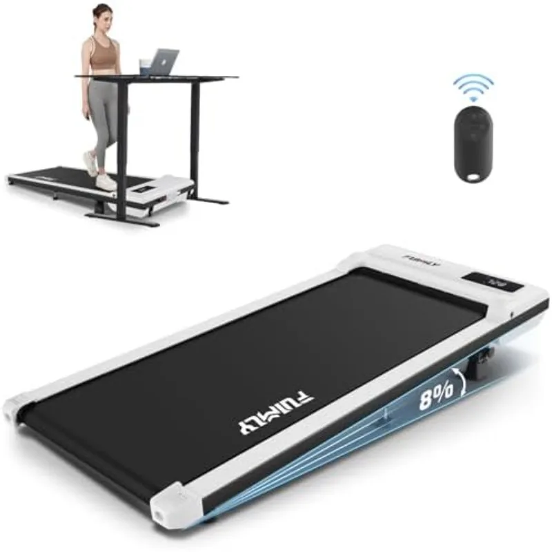 

Treadmills for Home,Under Desk Walking Pad Treadmill,2-in-1 Running,Walking & Jogging Portable Running Machine with Remote