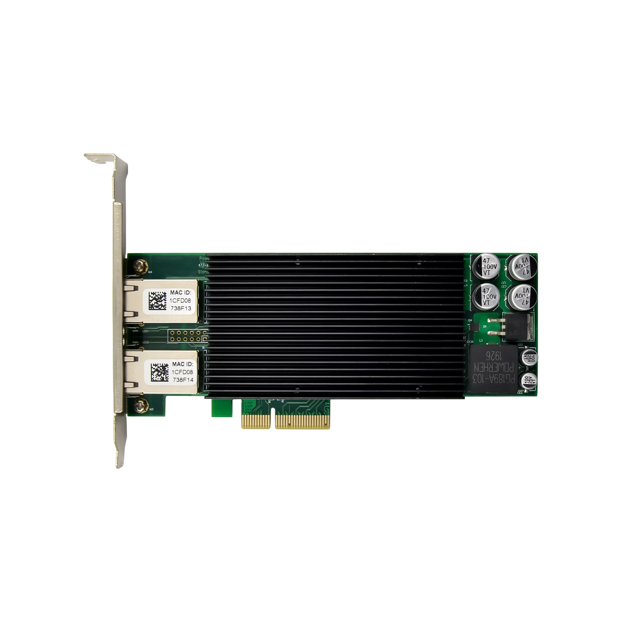 SUNWEIT ST7283 PCIe X4 I350-T2 Dual-1G PoE + Vision Frame Grabber NIC V2.1 Chipset haute vitesse
