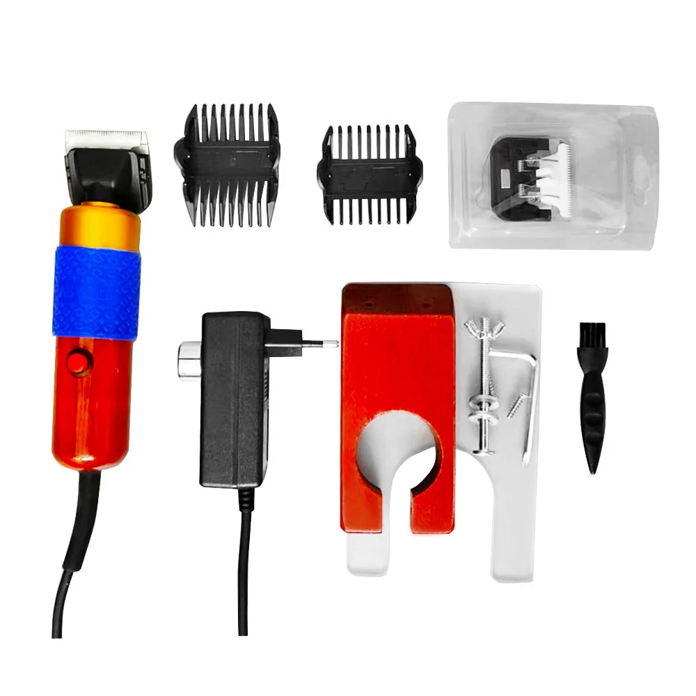 【Hot】Electric Carpet Trimmer Kit Tufting Clipper 200W AC110-240V Variable Speed Pet Hair Trimmer with Quick Replaceable Blades