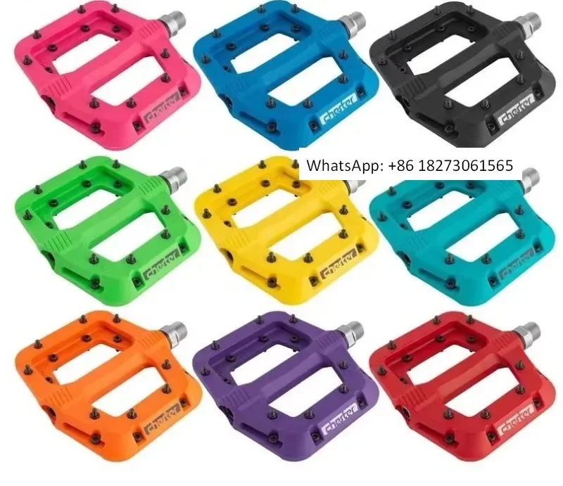1pcs RACEFACE CHESTER Nylon Composite Color Bearing Ultra Light Horizontal Mountain Bike Pedal