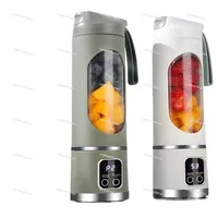 450ml Fruit Juicer 8 Blades 3 Gears USB Rechargeable Portable Blender Ice Crusher for Shakes and Smoothies Juicer Cup