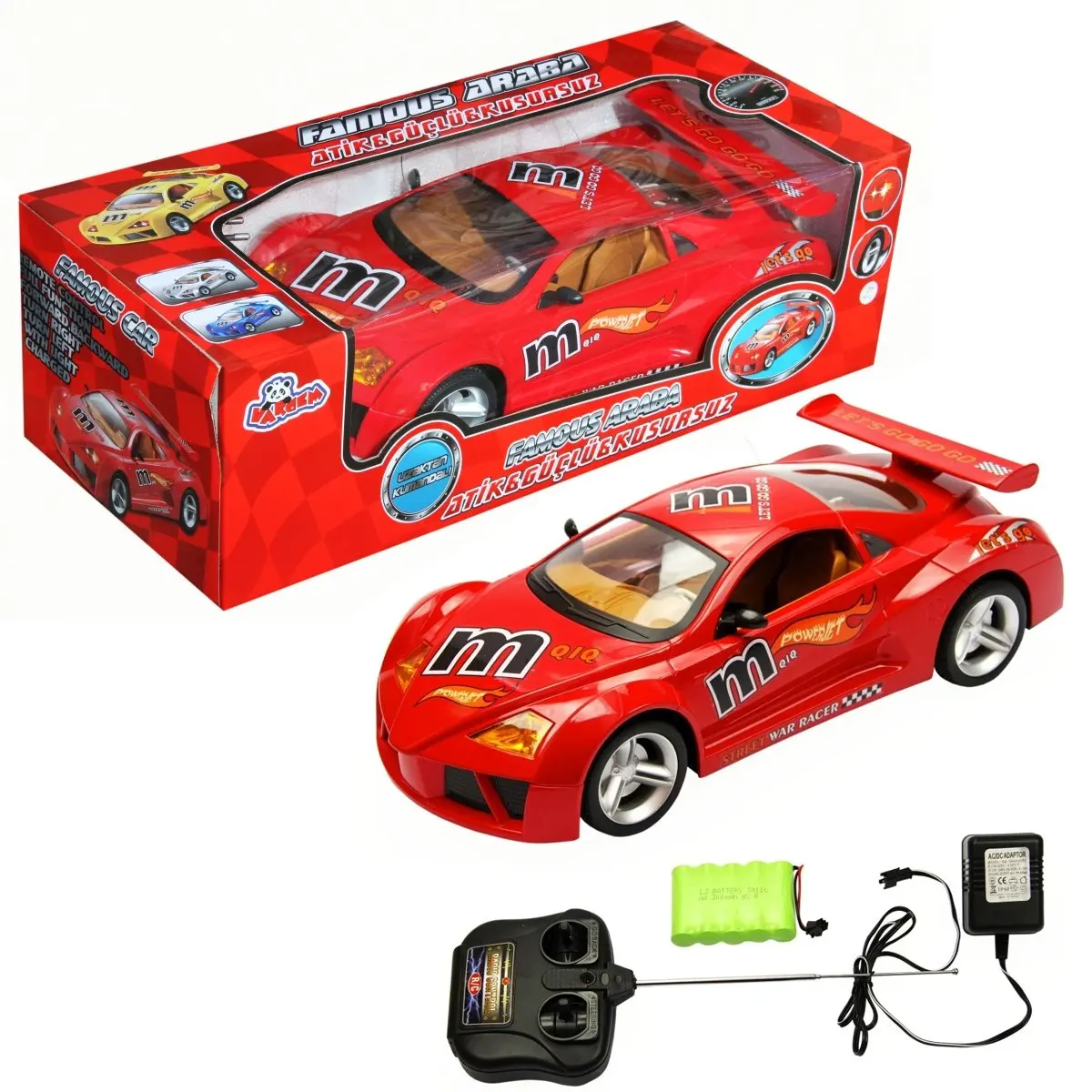 G03005R controlled rechargeable Famous car 1:12 -Vardem