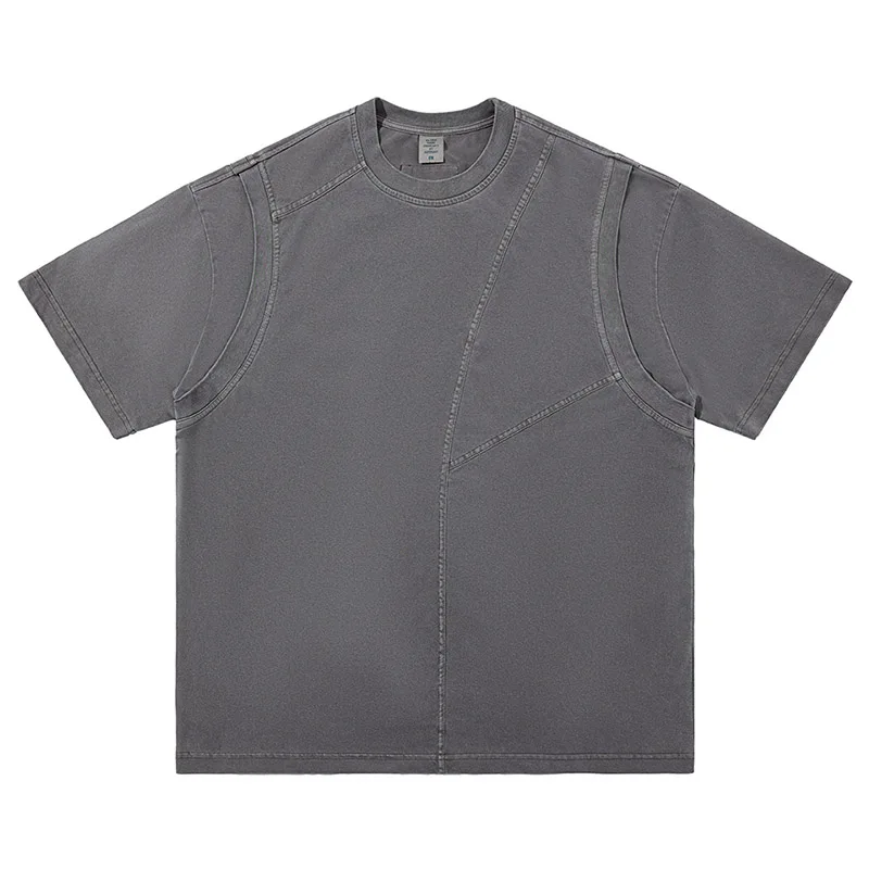 

Vintage Oversized Casual T shirts Men Hip Hip Streetwear Top Tees Short Sleeves Harakuju