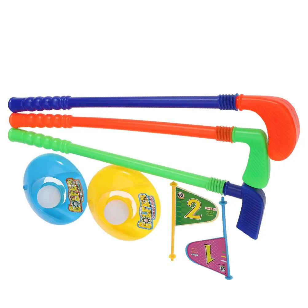 

Golf Set Toy Outdoor Equipment Children Toys Plastic Golfer Kids Boys Girls Over 3 ABS Material Hand Coordination Educational