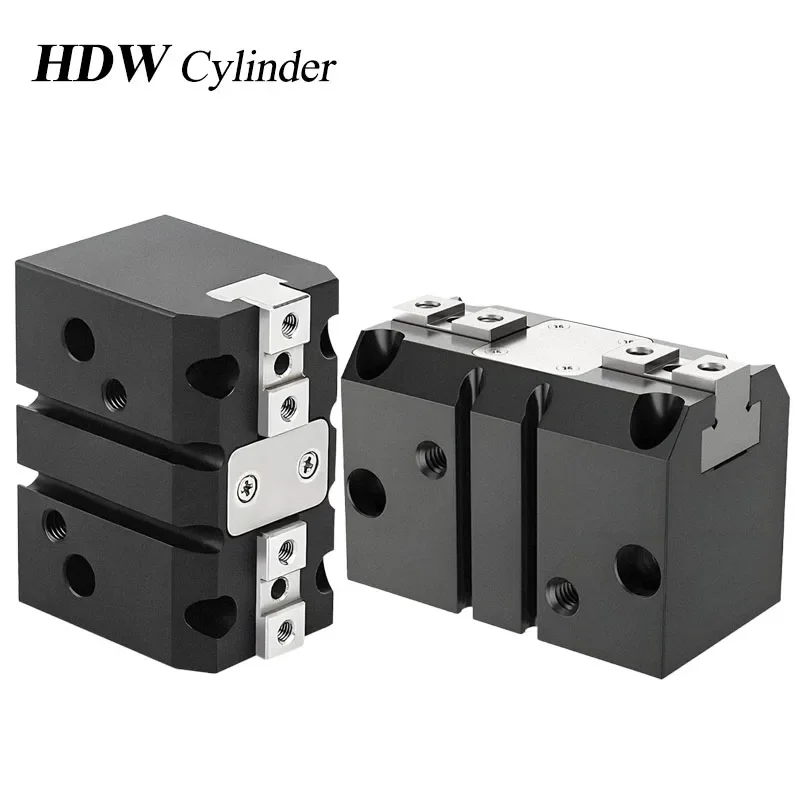 HLH HDW20 HDW25 HDW32 HDW40 HDW50 HDW63 HDW100 Air Pneumatic Cylinder  HDW Air Gripper Strong Parallel Mechanical Gripper Finger