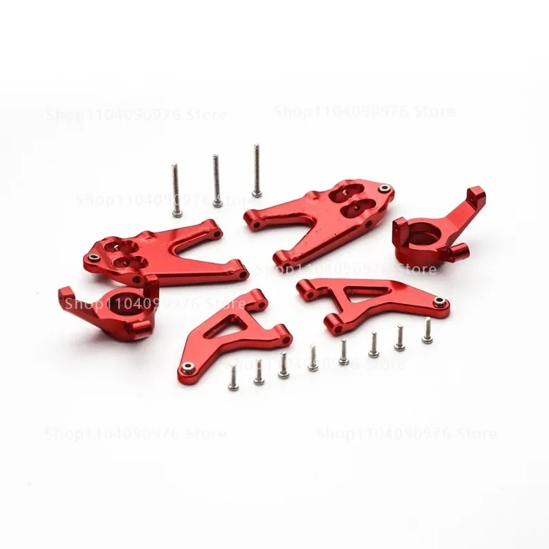 Suitable for Model 1:32 Short Course Truck LZ0018 Off-Road X02 Short Course Truck Aluminum Alloy OP Upgrade Front Suspension