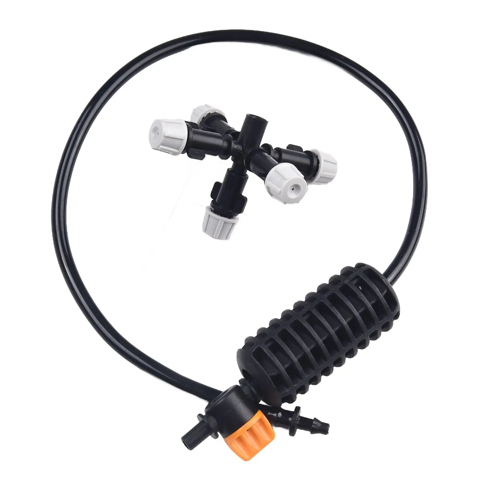 Atomizing Nozzle Set 7.5 X 7.5 X 4.5 Cm Adjustable Water Sprinkler Garden Watering System Automatic Irrigation Equipment