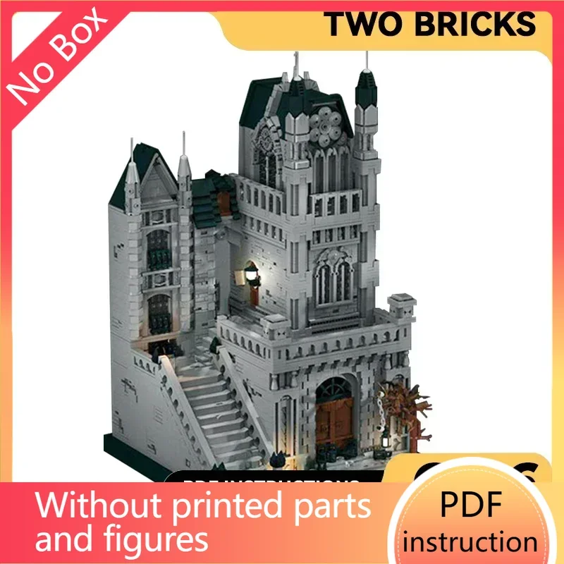 Moc Bouwstenen Beroemd spel Stad Model De straten van Yharnam Technologie Modulaire blokken Cadeau Speelgoed DIY Sets AssemblyChristmas
