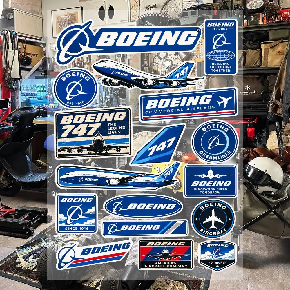 Boes-ingg-s Racing Motorcycle Stickers Set Waterproof Vinyl Decals For Helmet Motorcycle Car Laptop Skateboard Luggage