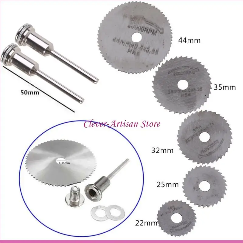 E06B 7PCS HSS WOURPULT CẮT CẮT DISC DISC