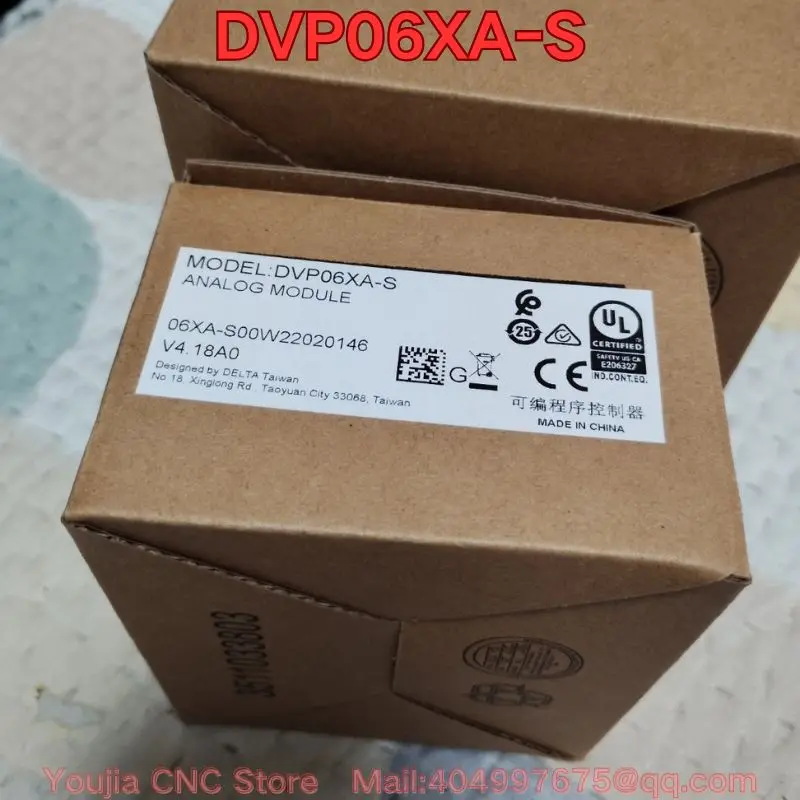 

Новый модуль ПЛК DVP06XA-S Оригинальный аутентичный Новейшее предложение в августа 2024.
