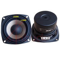 4 inch 30W Speakers 4  6  8 ohms Dual Magnetic Anti Magnetic Two Frequency Loudspeaker  Hifi Sound Speaker Audio