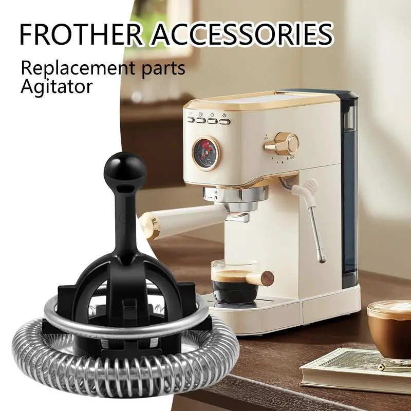 Frother Whisk Multifunctional Coffee Machine Aerator Replacement Parts Coffee Maker Spare Parts for Coffee Milk Latte Cappuccino