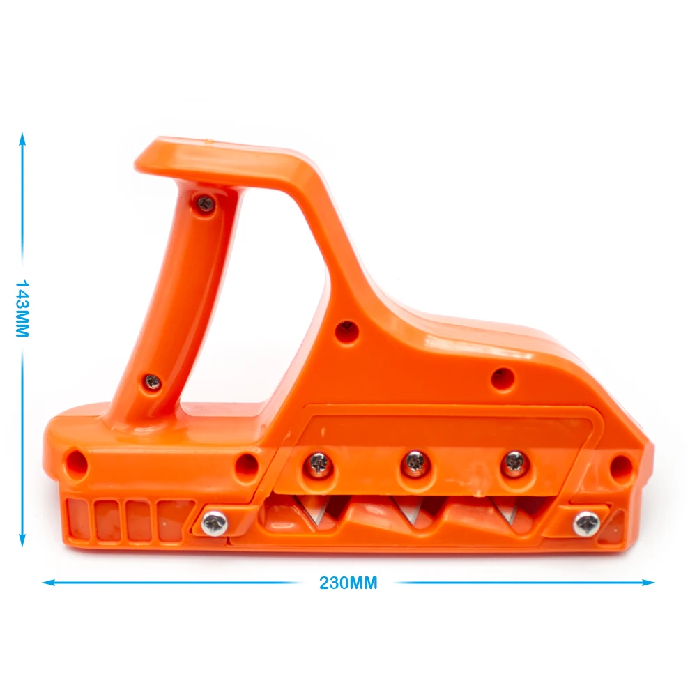 Gypsum Board Chamferer Plasterboard Quick Cutter Edger Board Drywall Edge Chamfering Tool Hand Planer with 45°and 60° Balde