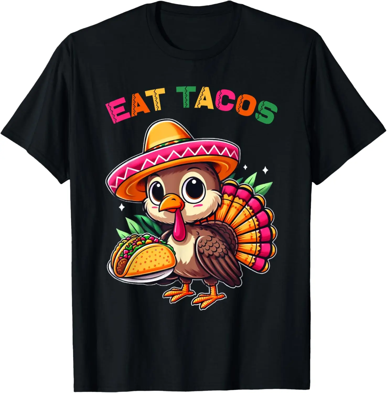 

Забавная мексиканская милая детская футболка для мальчиков Eats Tacos на День Благодарения
