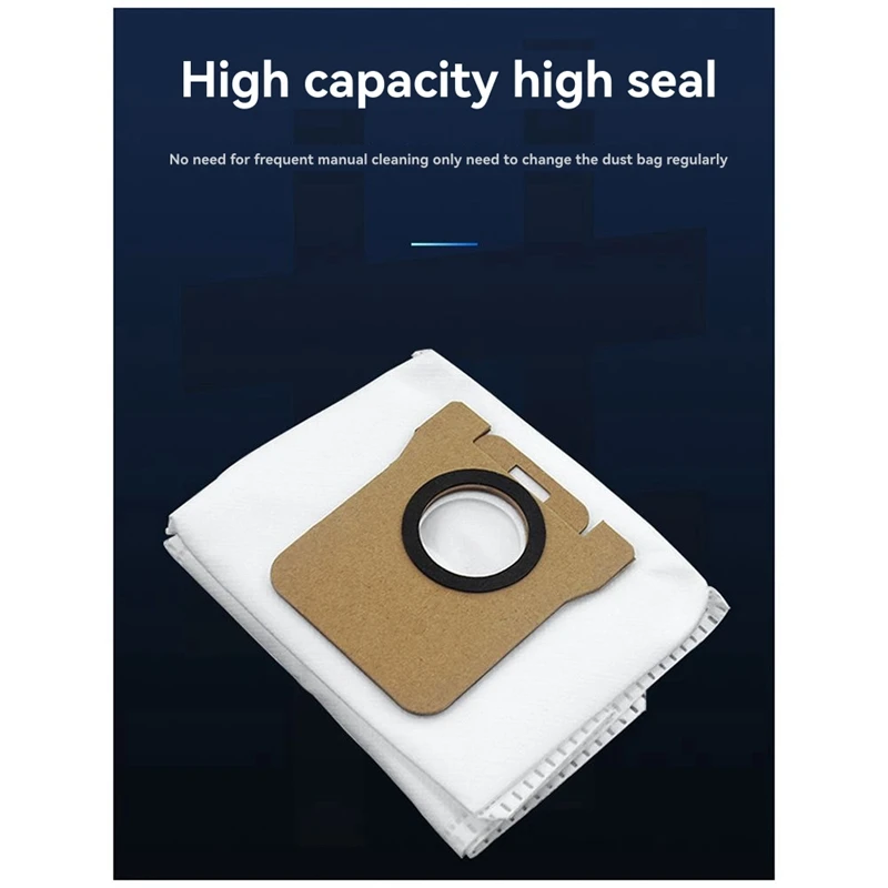 B83B 30 Pcs Dust Bags for Dreame S10 S10PRO X10 Robot Vacuum, Non-Woven Fabric Disposable, Compatible Replacement Parts