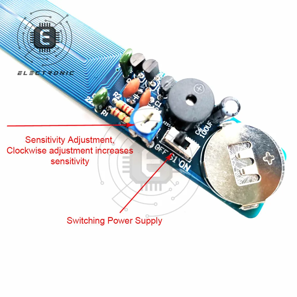 Metal Detector Electronic DC 3V-5V Non-contact Sensor Board Module Electronic Part Metal Detector DIY Kit