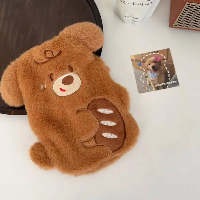 2025 The New Belly Warmer Thick Plush Hand Warmer Cute Cartoon Hot Water Bottle Warm Water Bag Multi-color Optional
