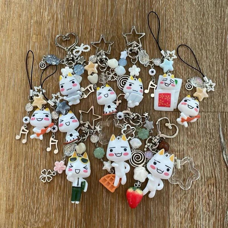 handmade toro inoue keychains phone charms Aesthetic