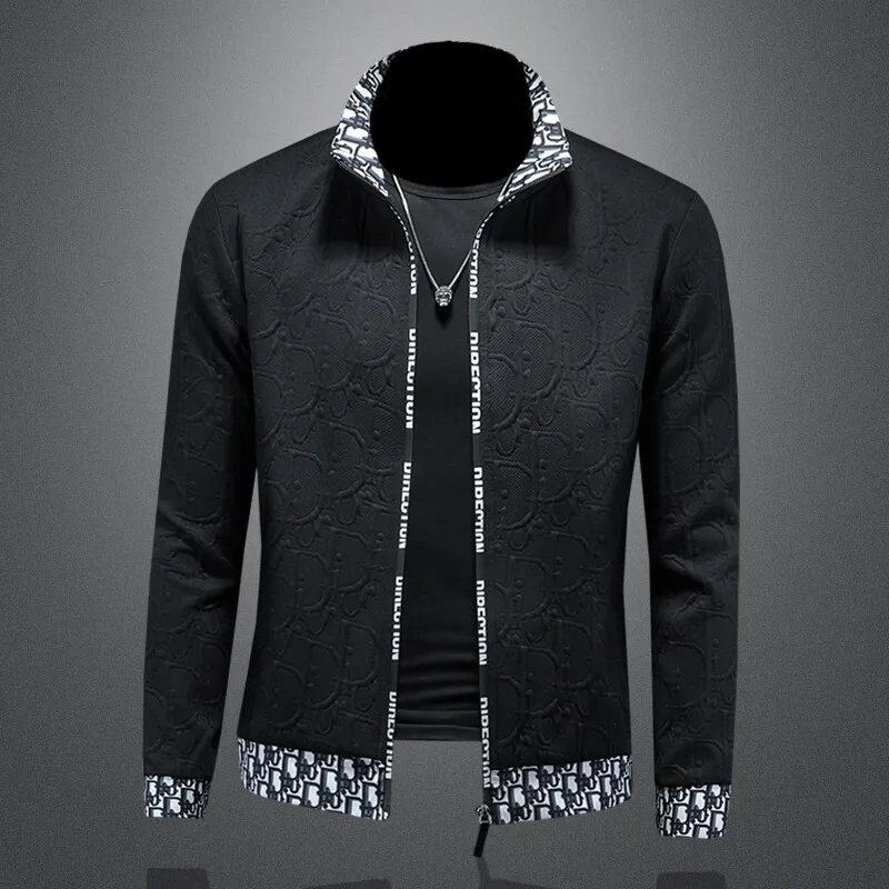 

Модная мужская куртка-пэчворк приталенного кроя больших размеров, весна 2025, новинка, высококачественный цветочный принт, полиэстер, нейлон, композитное волокно