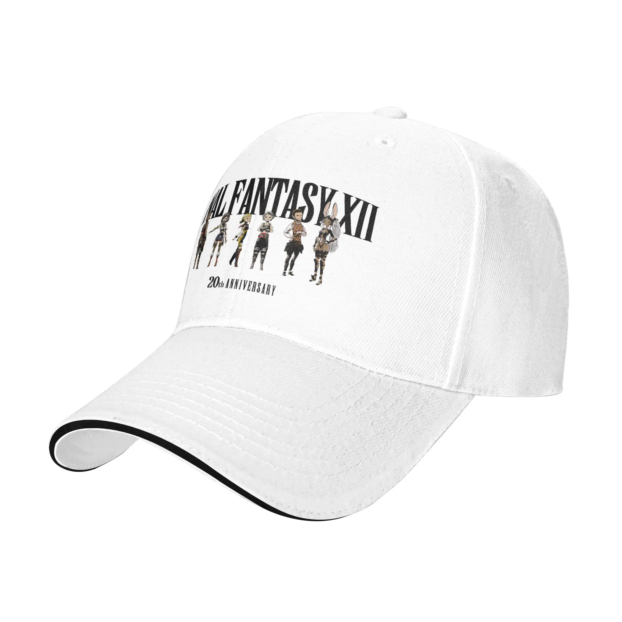 Sun Baseball Cap Final Fantasy Anniversary Collection FFXII Special Art  Custom DIY Hip Hop Hats Breathable Cute Baseball Caps