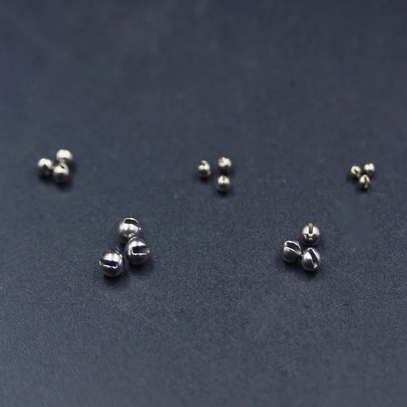20 stücke Schlitz Wolfram Perlen Fliegen Binden Materialien Shiny & glatte Nymph Kopf Ball Waschbecken Schnell Fliegen Angeln Perlen 2.0/2.5/3.0/3.5/4,0 – Detail 6