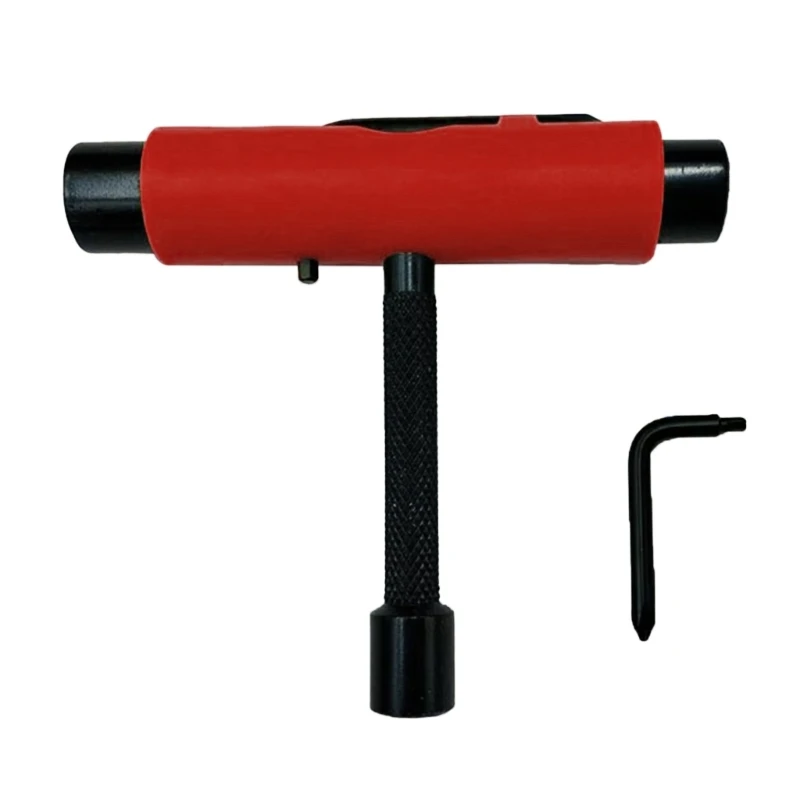 All in Skate Tools Portable Skateboard T Tool Accessory with T Type Allen Dropship