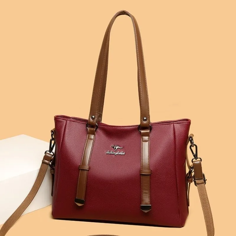 elegant-leather-diaper-bag-high-end-minimalist-casual-solid-color-trendy-tote-handbag-for-shopping-party-vintage-paris-style