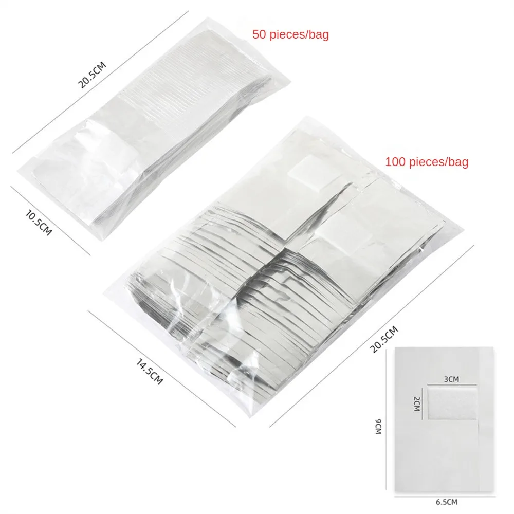 Gentle On Nails Aluminum Foil Easy To Use Remover Wraps Convenient Professional Quality Manicure Tools Gentle On Natural Nails