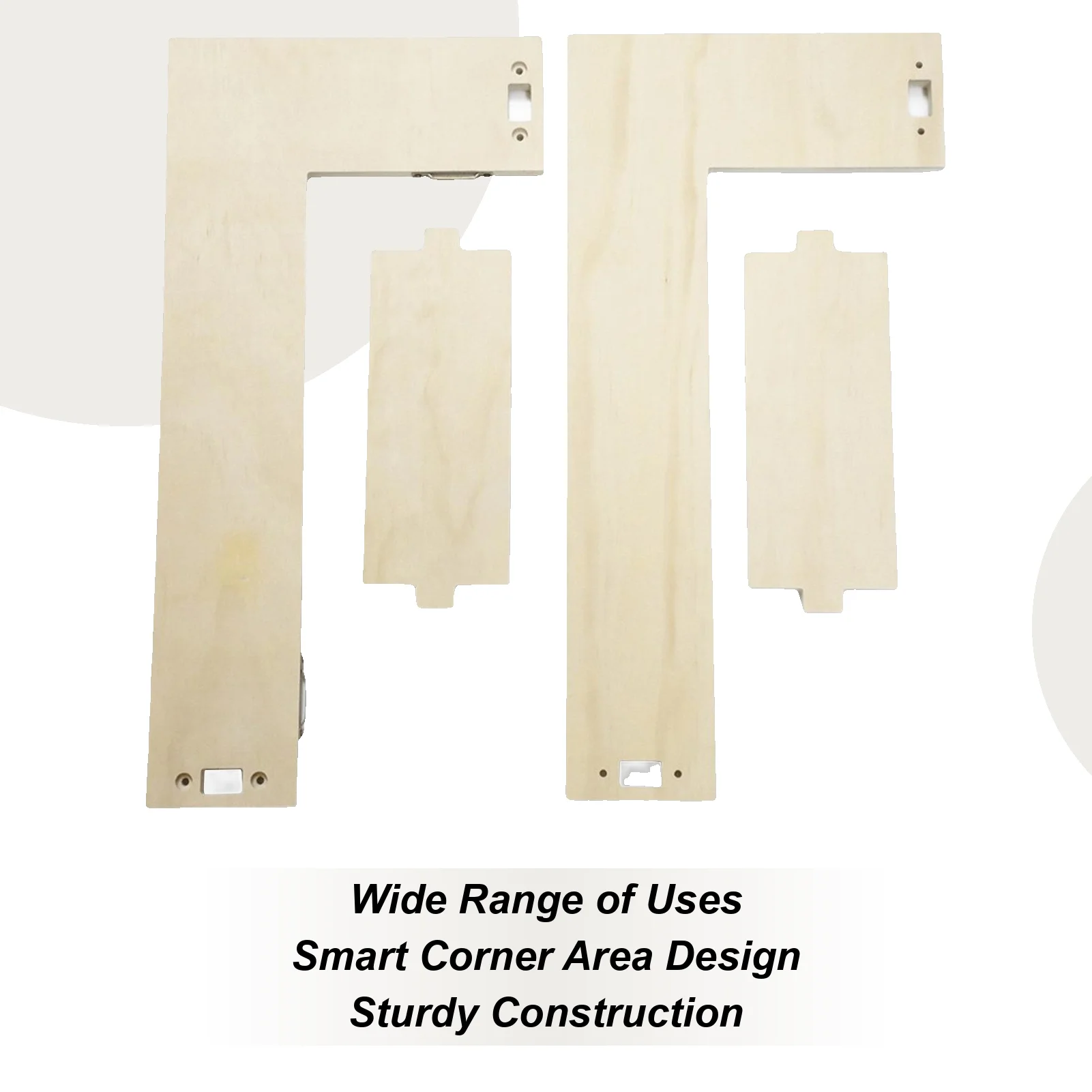 

Навесная угловая полка из дерева, двухъярусная, для парфюмерии, книг, для квартиры, дома, офиса, спальни, кухни