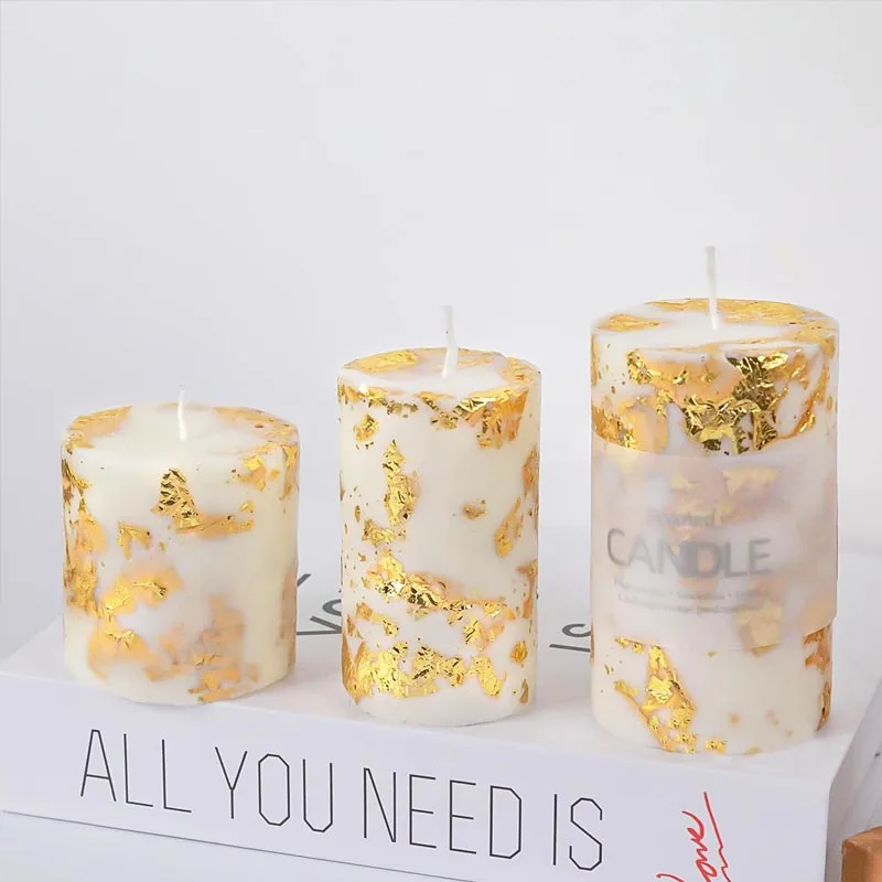 Nieuwe Cilinder Siliconen Kaars Schimmel Epoxyhars Gieten DIY Ambachten Wax Maken Levert Zeep Gift Home Decor
