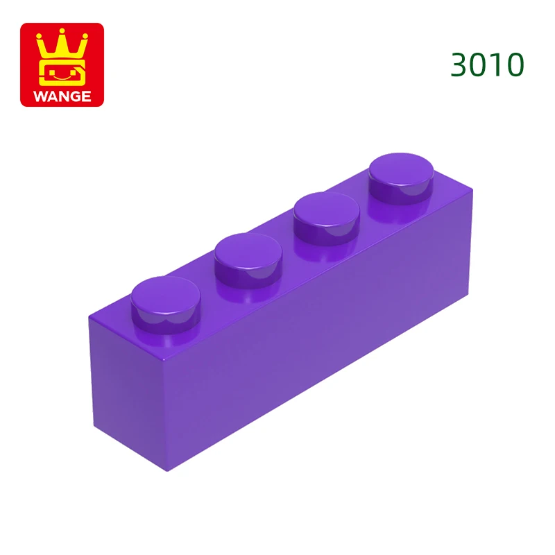Wange 67 stks/partij 3010 1x4 Basic Bouwstenen Moc Onderdelen Compatibel met Bricks DIY Kinderen Speelgoed Montage gift Opbergdoos