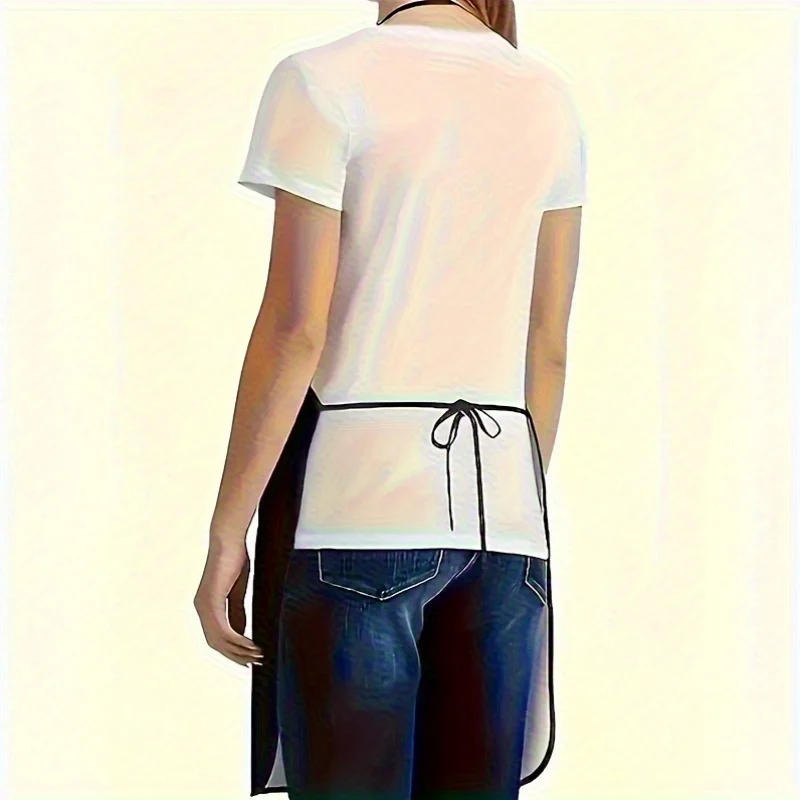 مآزر Quirky Cat & Dinosaur - تصميم كرتوني نابض بالحياة، بوليستر سهل العناية مع ربطة عنق قابلة للتعديل، مثالي للطهي والبار #2