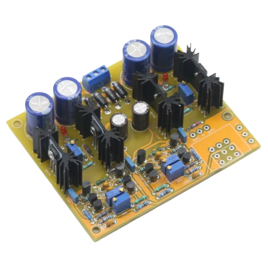 HiFi JC2 Audio Preamp Kit Class A Fet Preamplifier Stereo Board Refer JC-2 Circuit