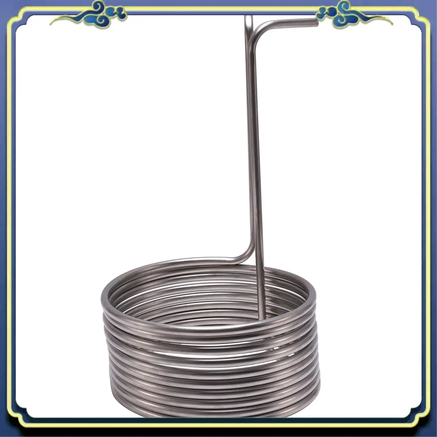 

A56P-Stainless Steel Immersion Wort Chiller Tube For Home Brewing Super Efficient Wort Chiller Home Wine Making Machine Part