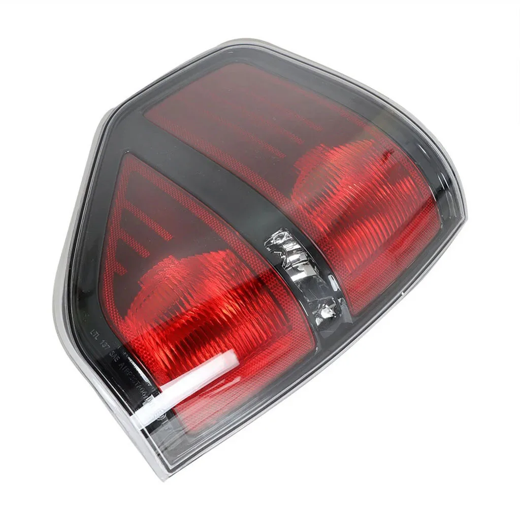 FOR 09-14 F-150 Styleside LED Tail Lights; Chrome Housing; Smoked Lens OE BL3Z-13404-B  BL3Z-13405-B
