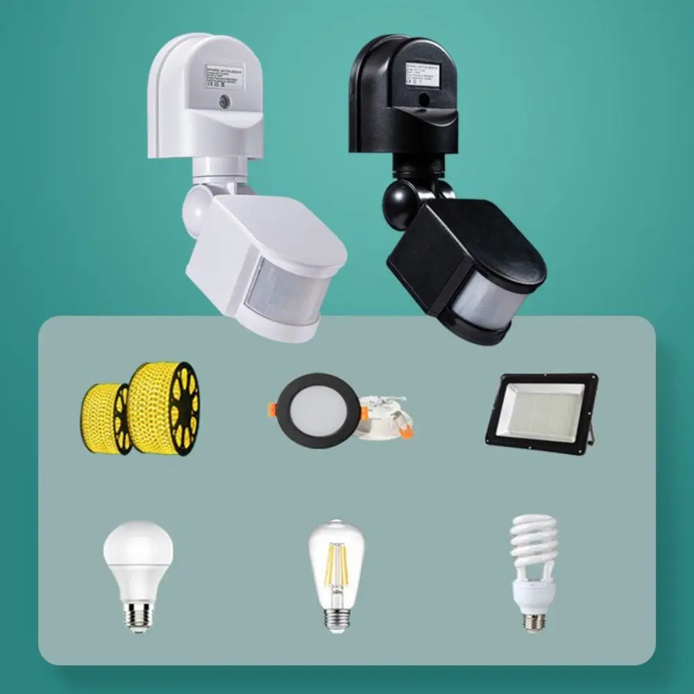 Human Induction Infrared Light Sensor AC110-240V DC12/24V Infrared Detection Detector Automatic Motion Sensor Human Body Sensor