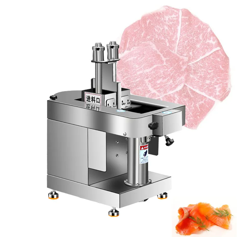 Fresh Beef Thinner Slicing Machine Frozen Bacon Meat Slicing Cutting Machine