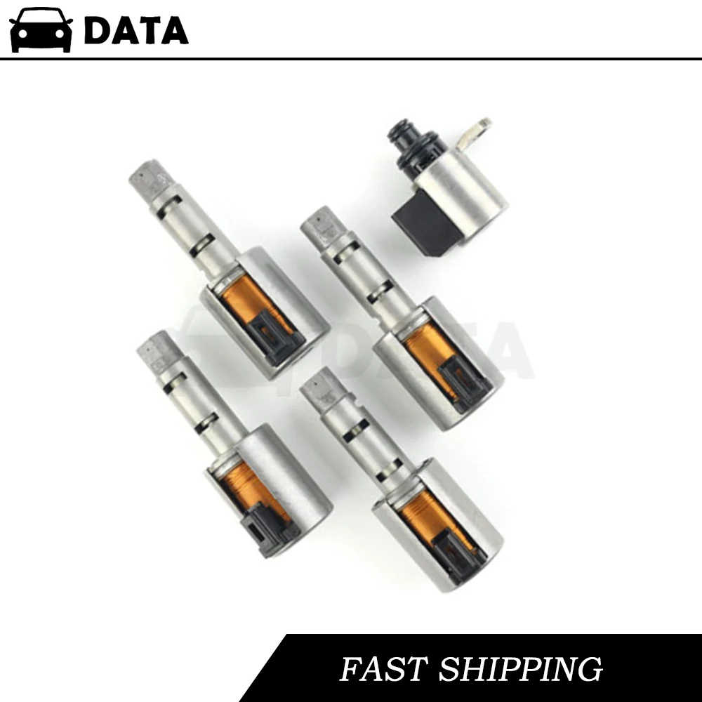 5PCS RE0F11A JF015E CVT Automatic Transmission Solenoid Kit For Nissan Sentra Versa Chevrolet Spark Suzuki Swift 2012-2015