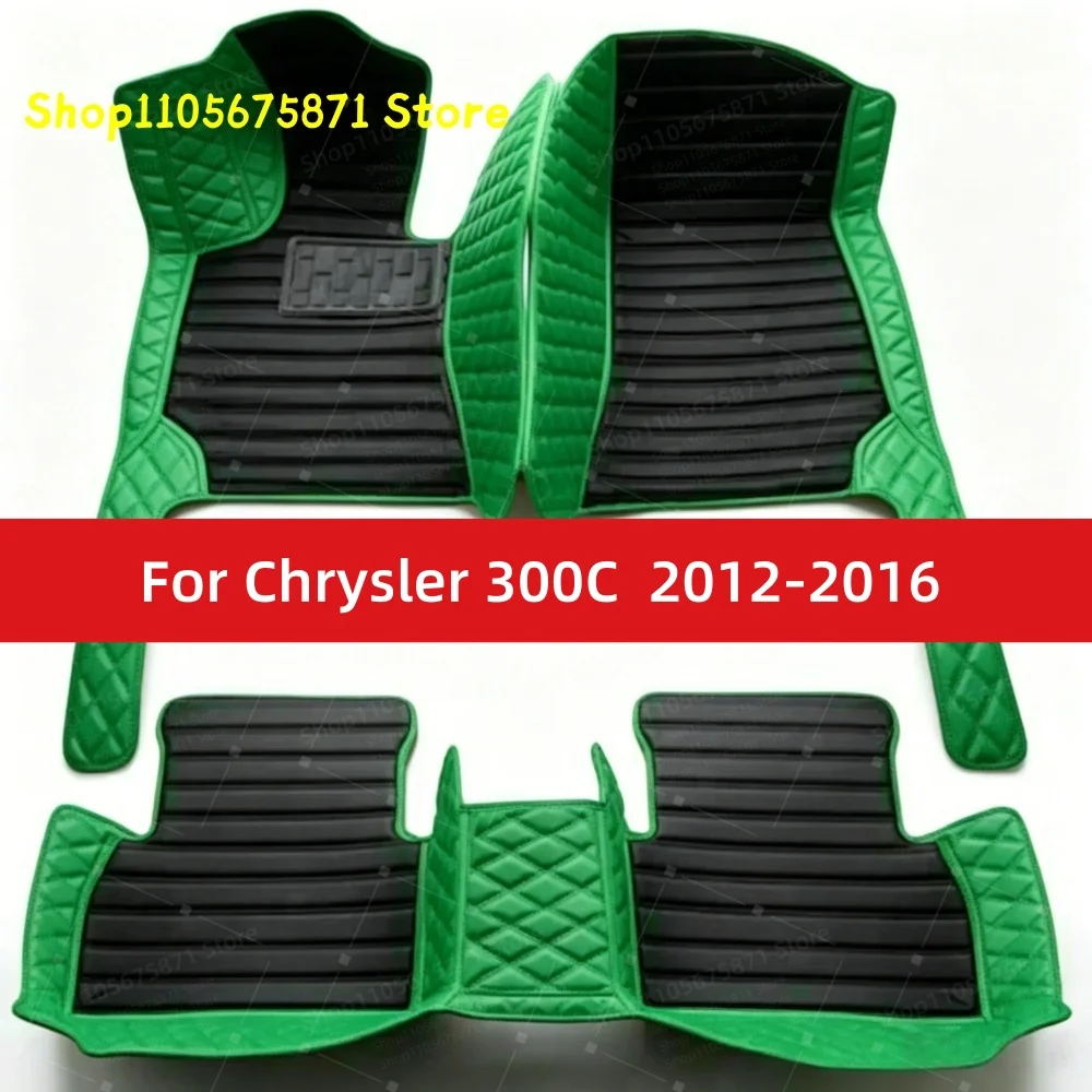 Custom Car Floor Mats Fit For Chrysler 300C 2016 2015 2014 2013 2012 Car Mat Accessories Mats Carpets
