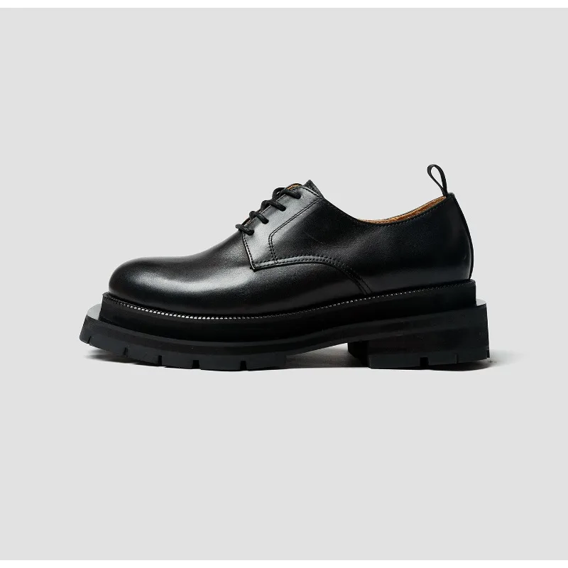 

Черные кожаные туфли дерби из натуральной кожи в британском стиле, мужские деловые деловые повседневные рабочие оксфорды, мужские свадебные туфли