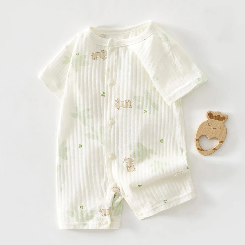 بدلة صيفية رفيعة من القطن الخالص مناسبة للأطفال الرضع قابلة للتنفس بدون S سراويل منخفضة الخصر مناسبة للنساء متعددة الاستخدامات...