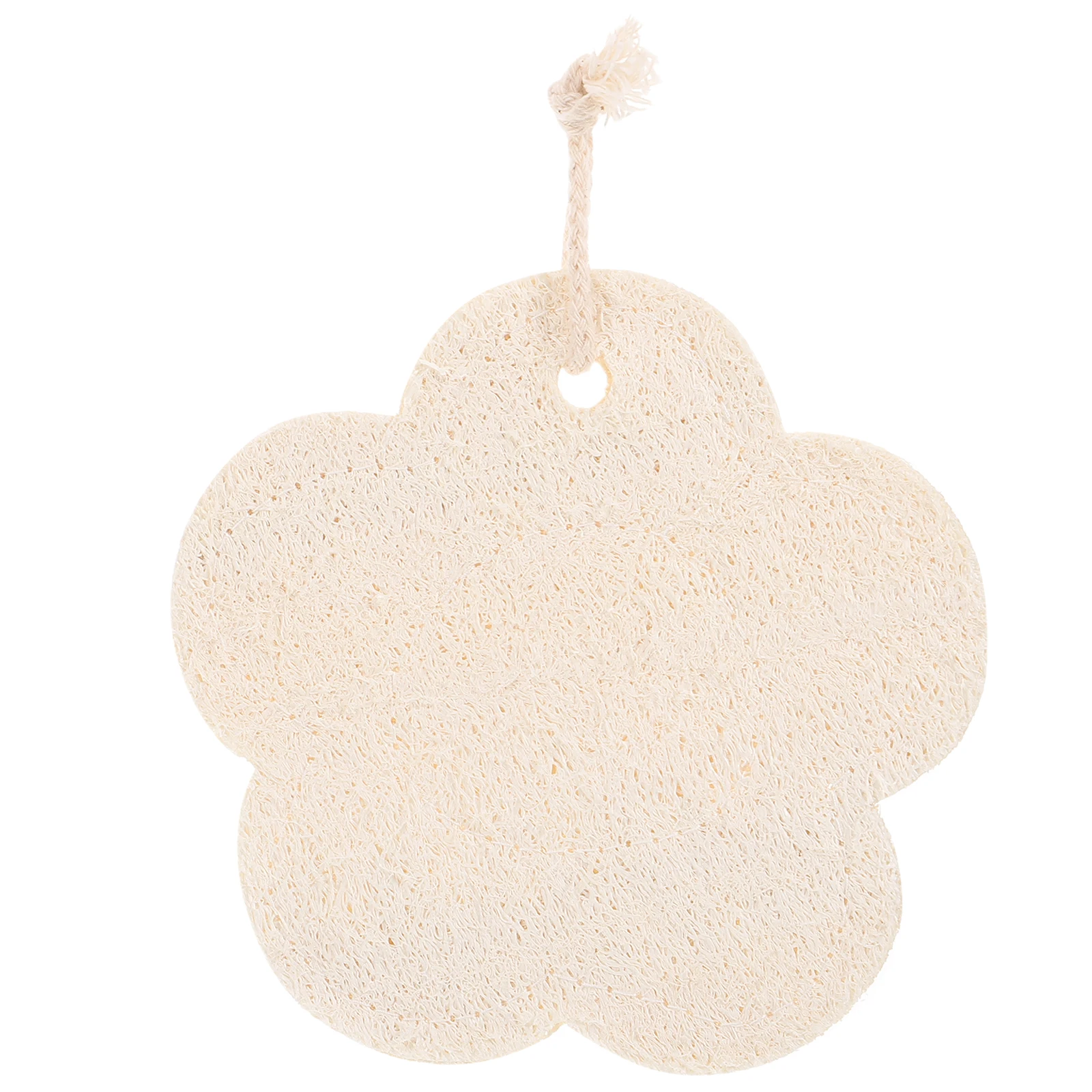 

Natural Loofah Sponge Bath Shower Body Scrubber for Exfoliating Cleansing Loofahs Flower Shaped Soft Texture Rich Foams Deep
