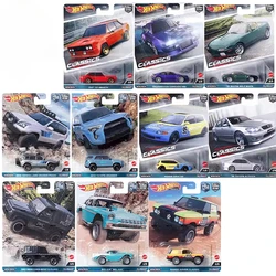 Original Hot Wheels Premium Car Culture Modern Classic HW Off Road Honda Civic Toyota G-class Alloy Boys Toys Metal Automobile